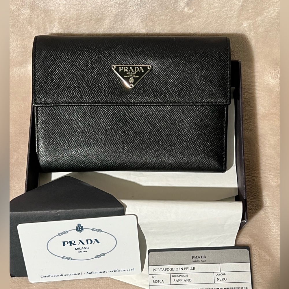 Prada Trifold Wallet